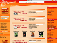 Tablet Screenshot of flamenco-classical-guitar.com